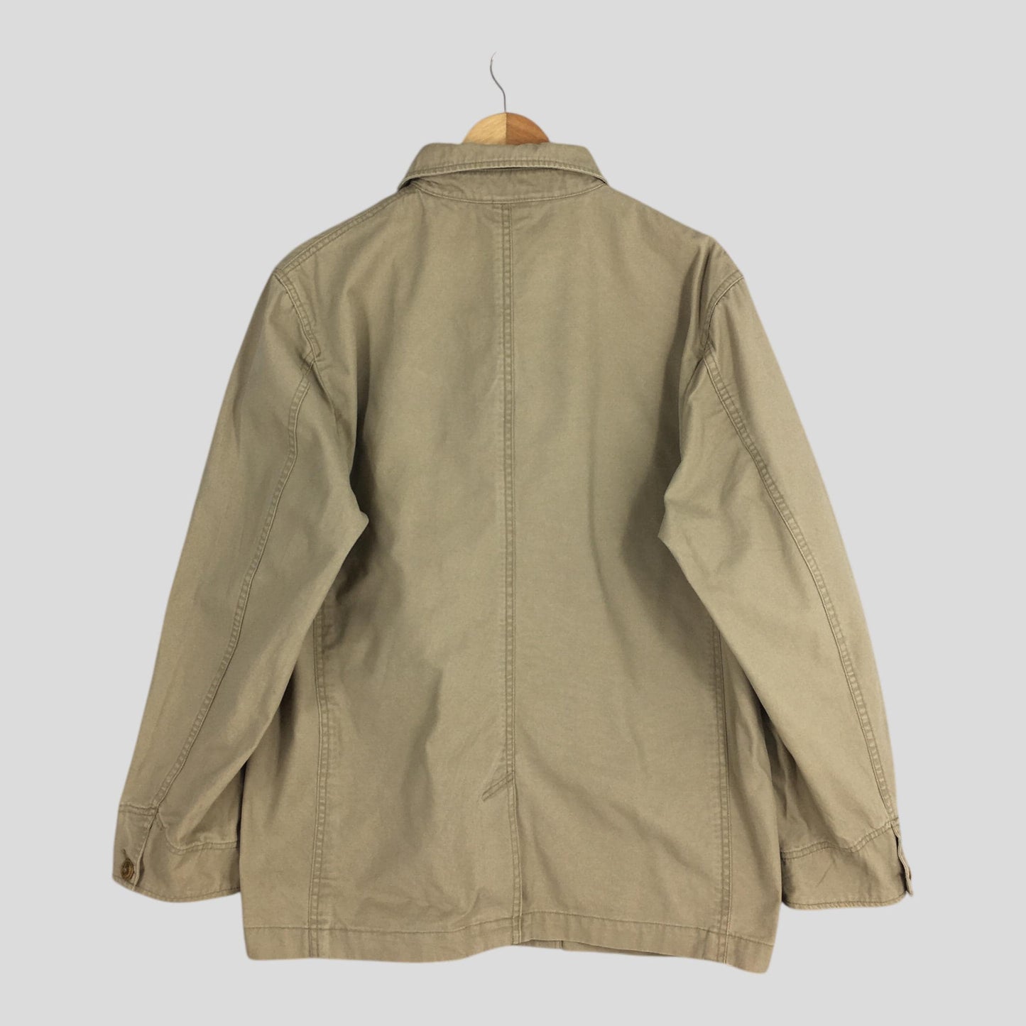 Macchio Japan Beige Workers Jacket Large