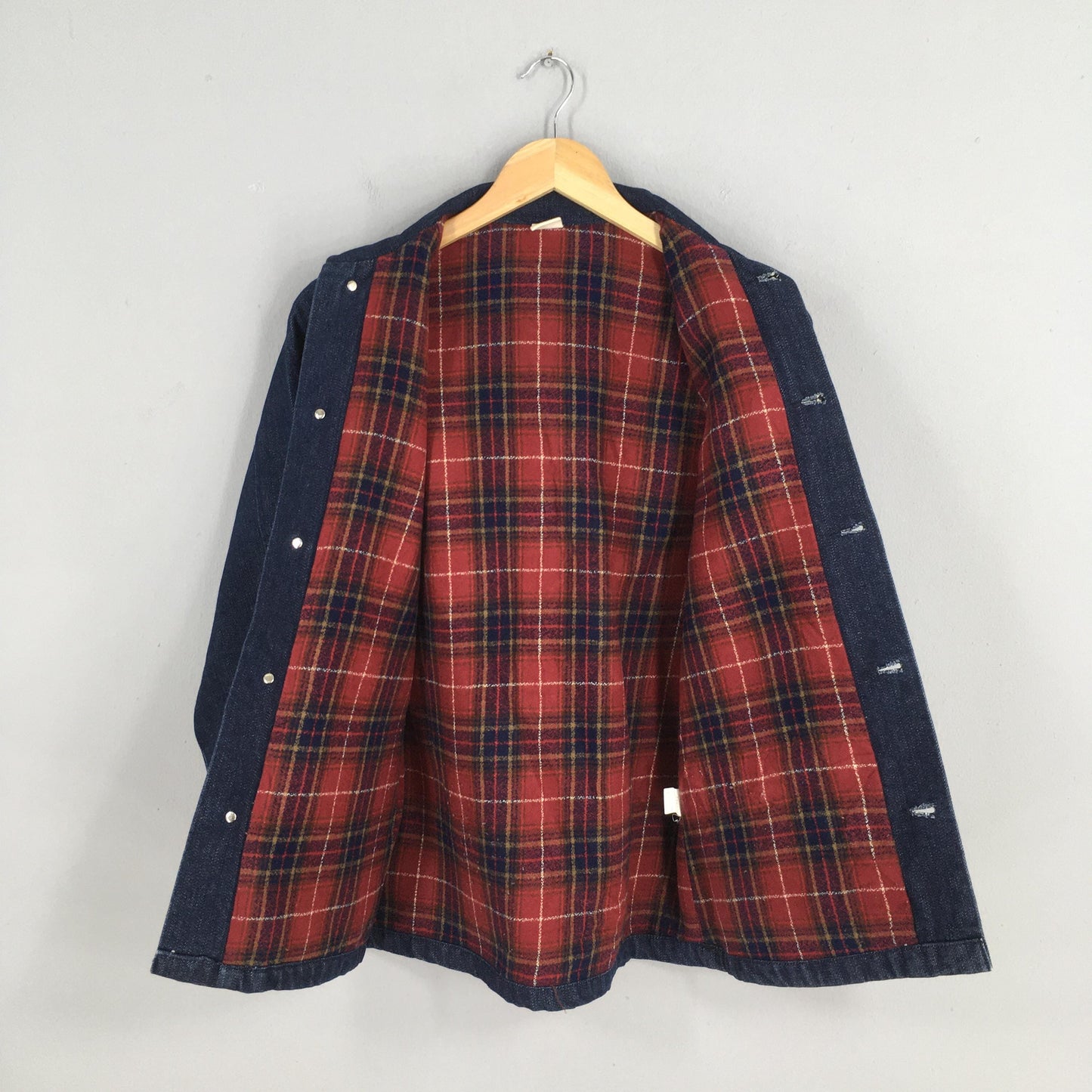 Japanese Workwear Blanket Denim Jacket Small