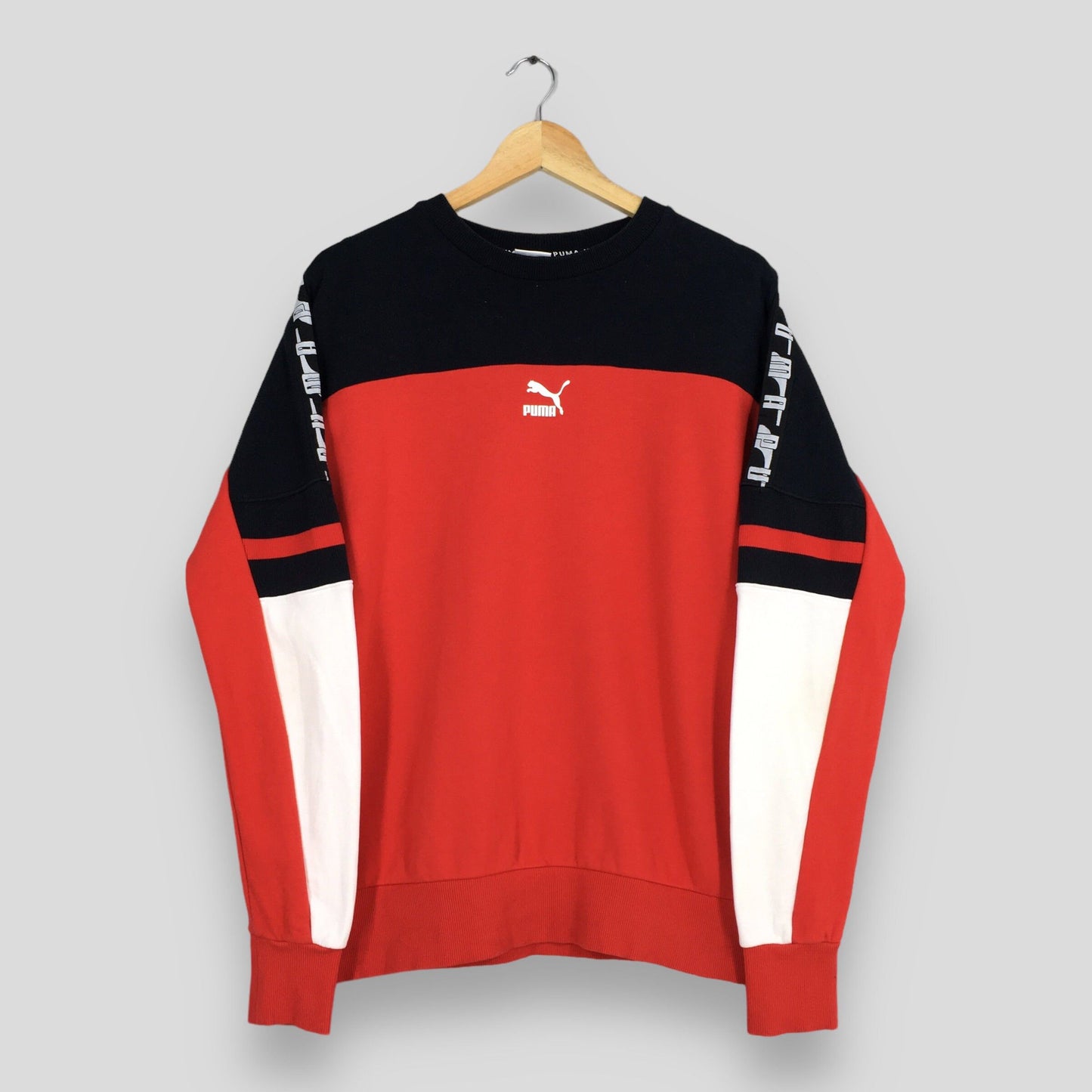 Puma Cougar Red/Black Sweater Medium