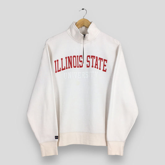 Illinois State University White Sweatshirt Medium