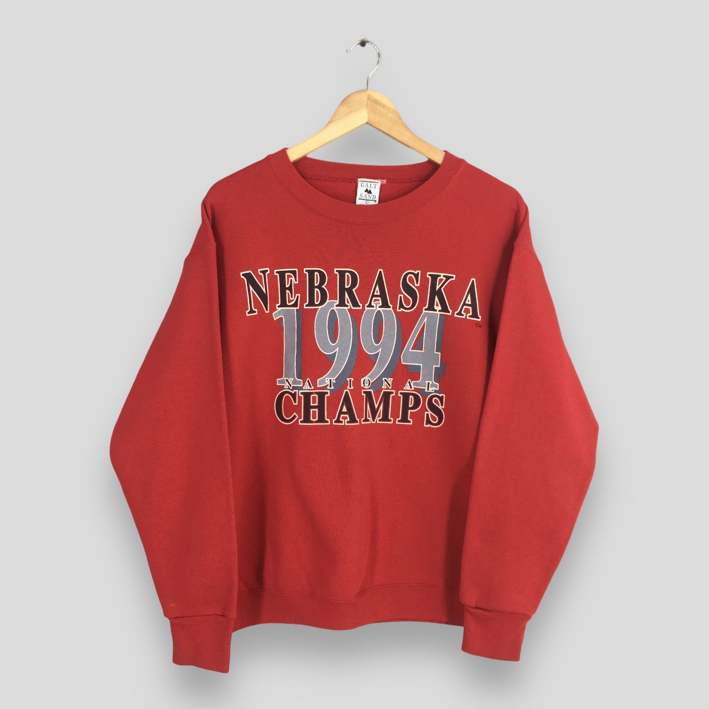 Champs Nebraska Cornhuskers Football Sweatshirts Large