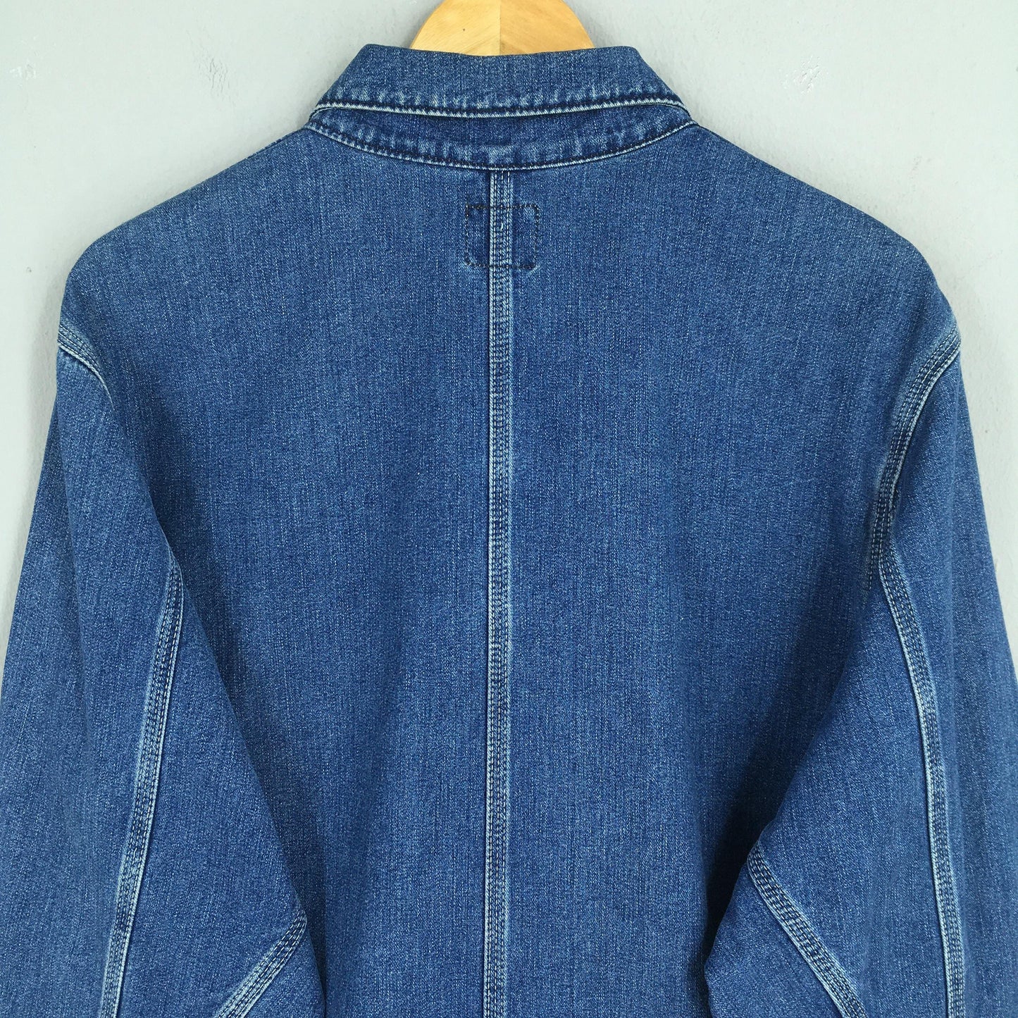 Lee Sanforized Denim Worker Jacket Large