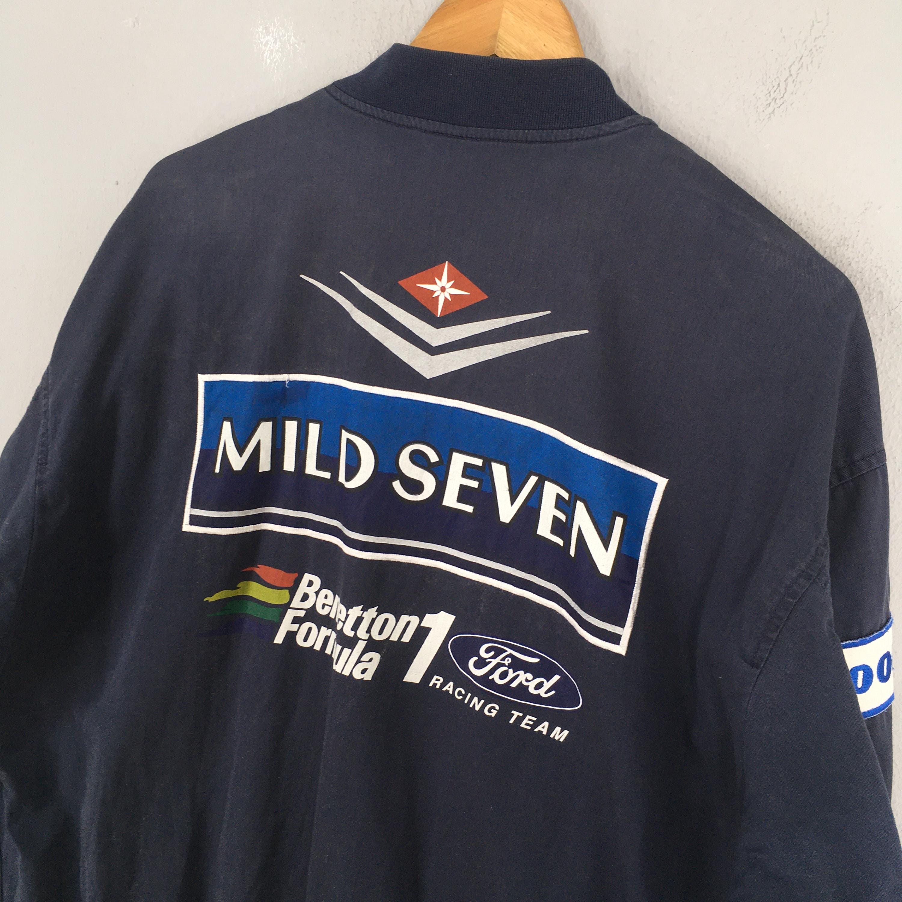Benetton Mild Seven Formula 1 Embroidered Jacket XLarge – axevin