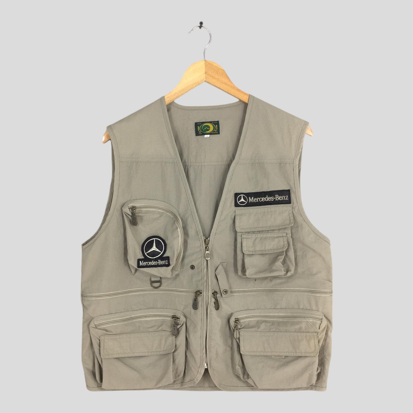 Mercedes Benz Racing Car Vest Jacket XLarge