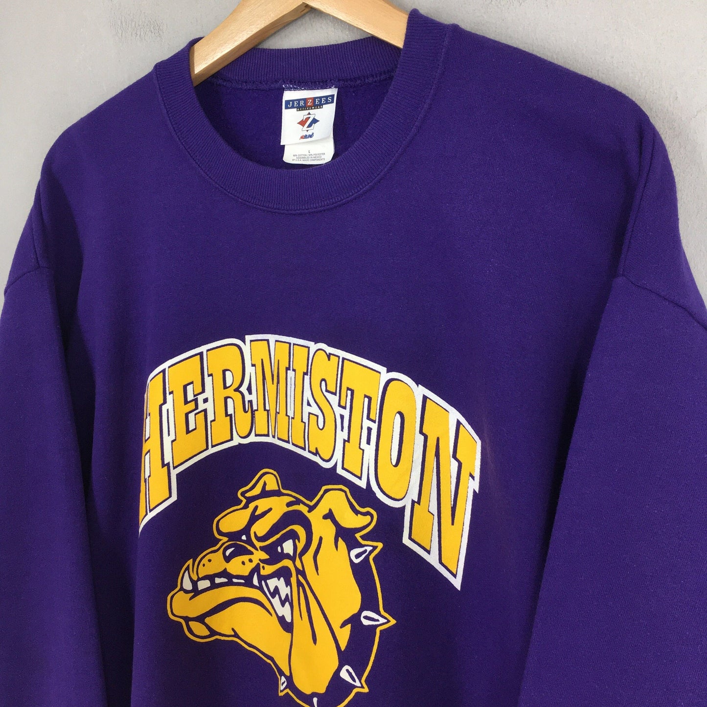 Hermiston High School Purple Sweatshirt Large