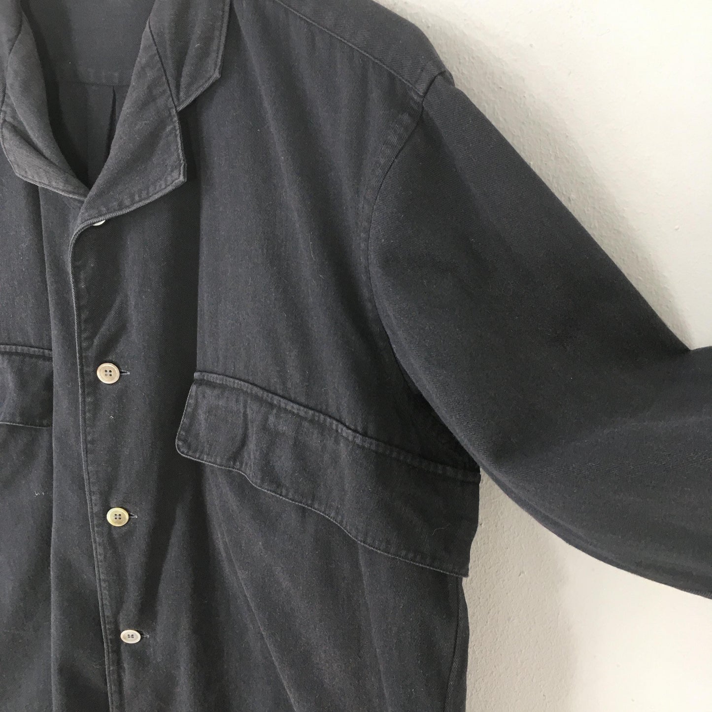 Comme Des Garcons Homme Plus Black Shirt XLarge