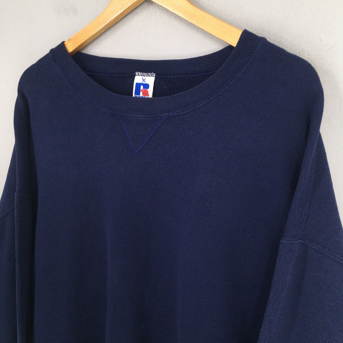 Russell Athletic Blue Plain Sweatshirt XLarge