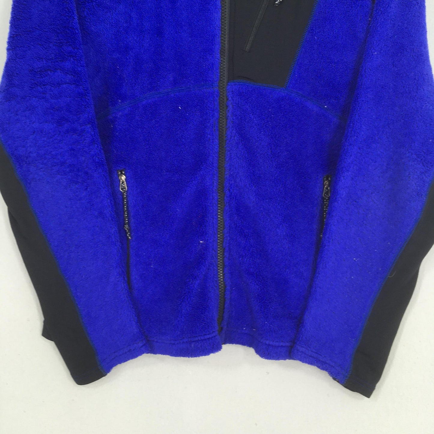 The North Face Blue Fleece Zipper Sweater Medium
