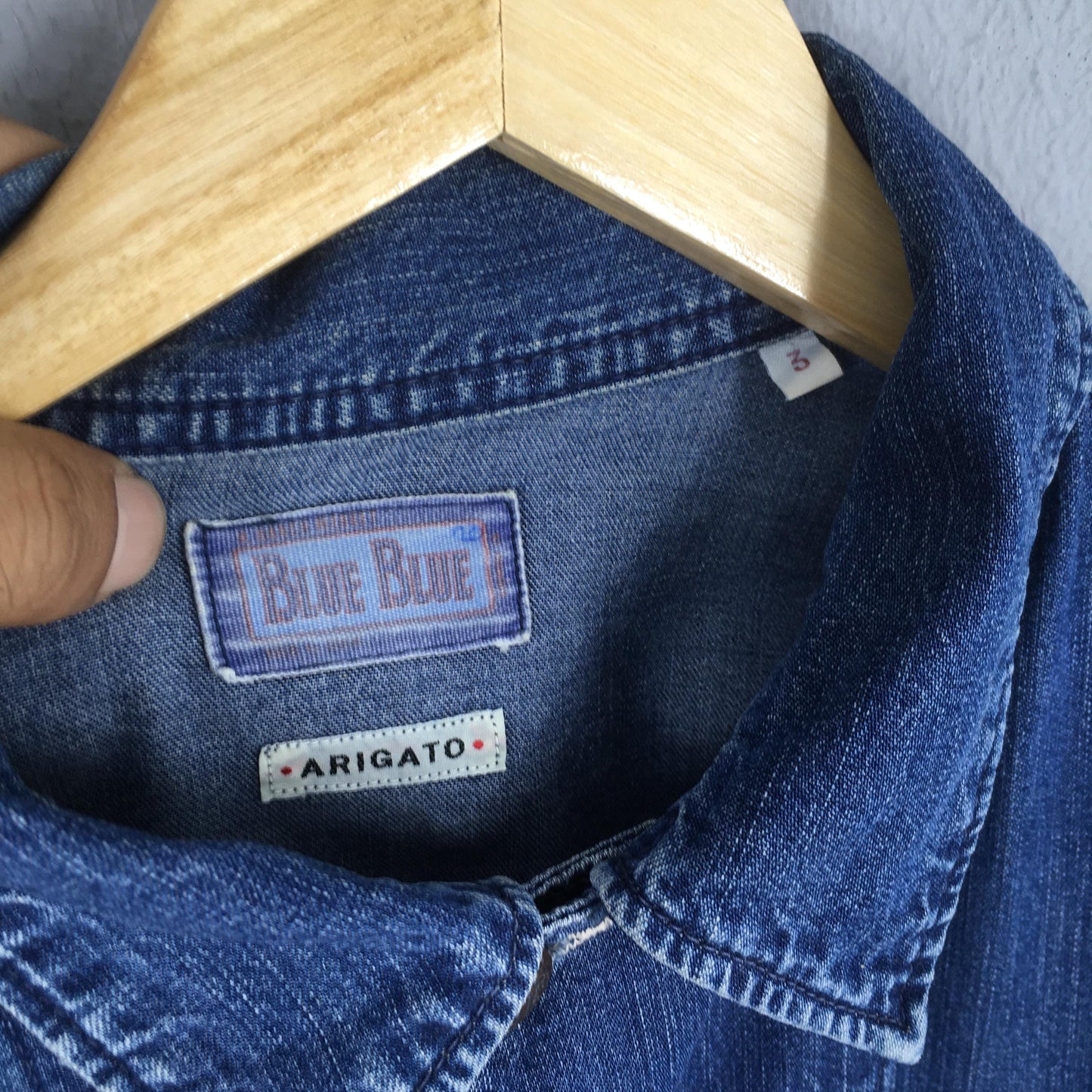 Blue Blue Arigato Japan Denim Jacket Large