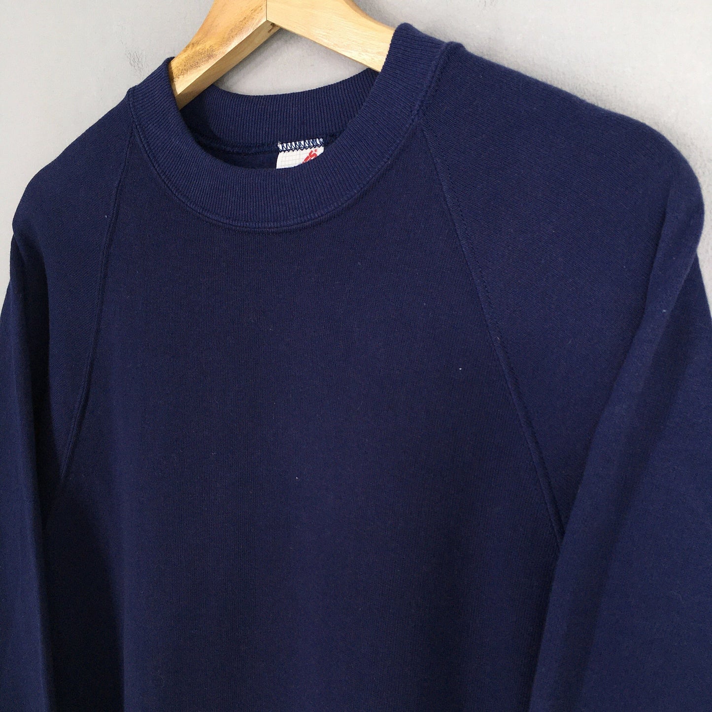 Jerzees Usa Plain Blue Sweatshirt Medium