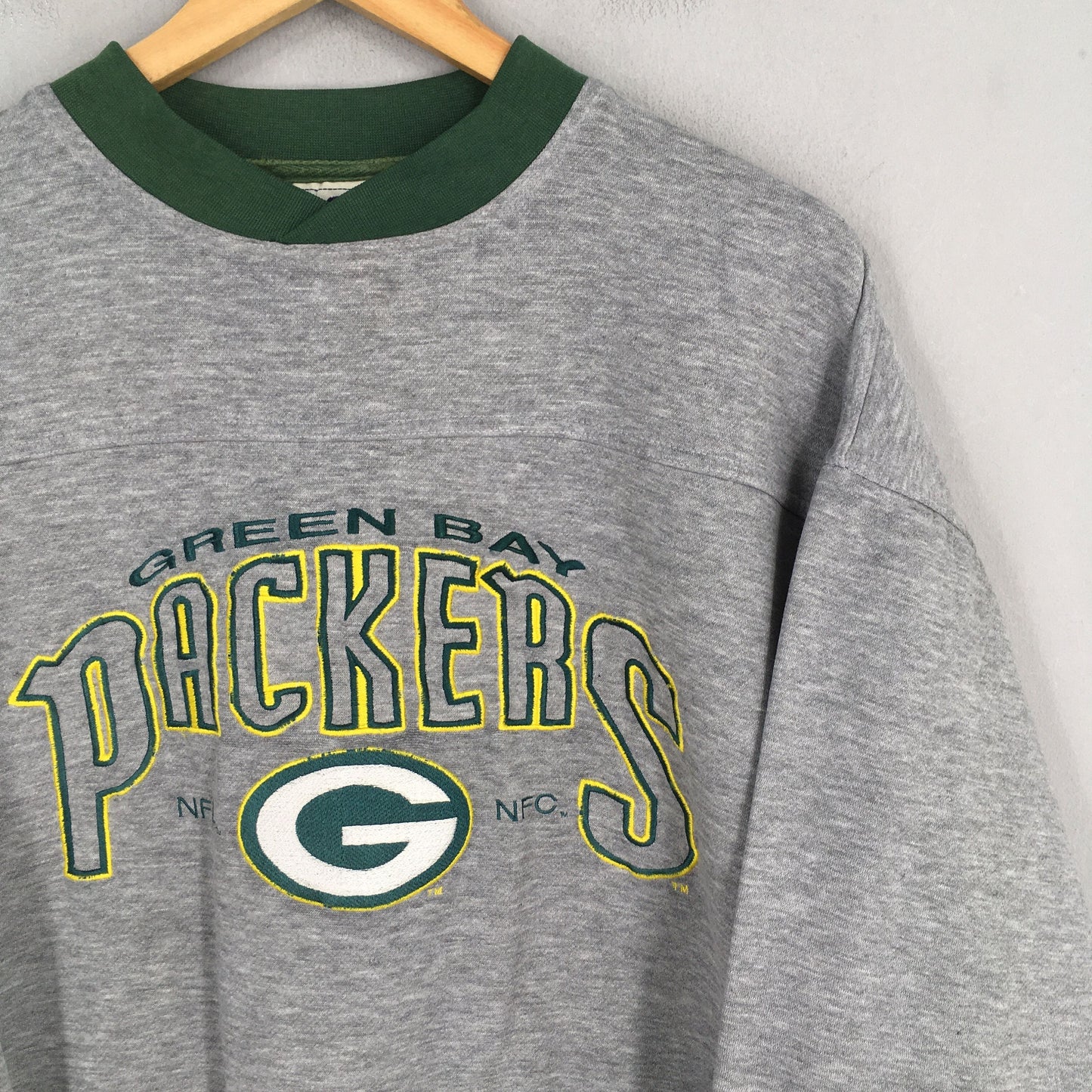 Green Bay Packers NFL Gray Sweater XLarge