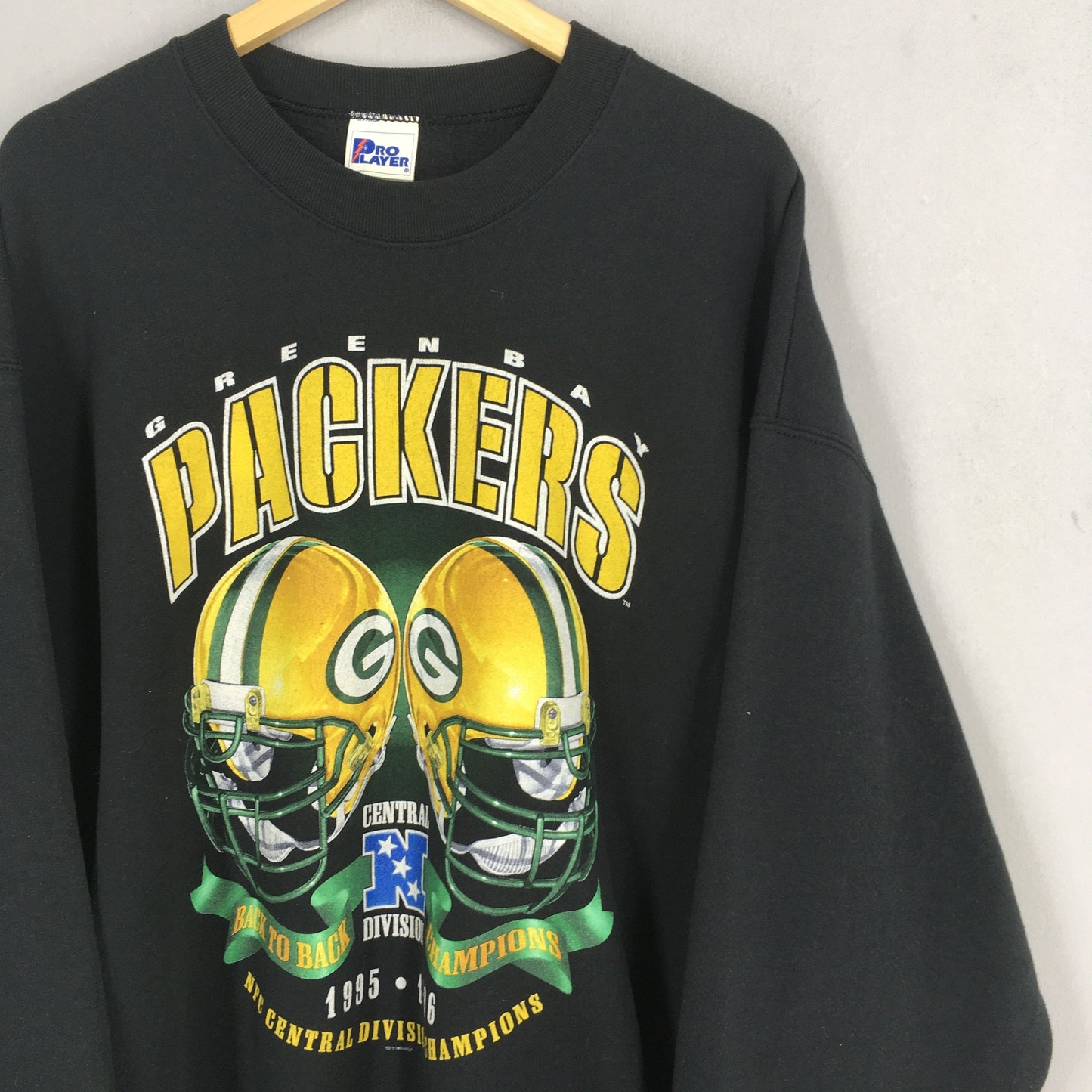 Green Bay Packers Nfl Black Sweatshirt XXLarge