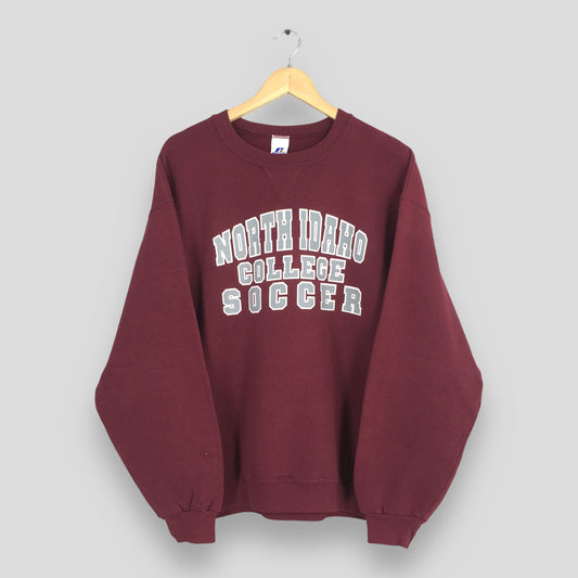 North Idaho College Soccer Sweatshirt Large