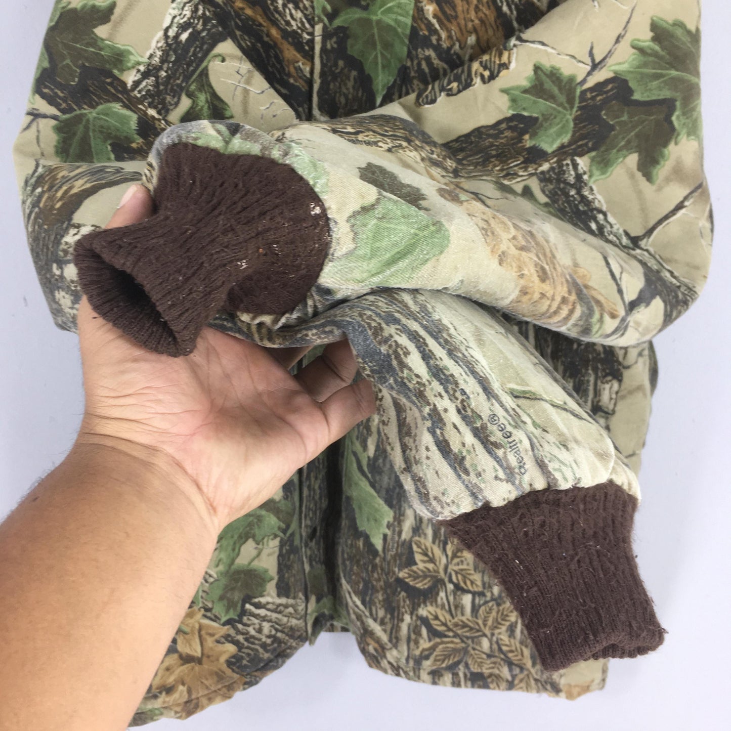 Classic Real Tree Camo Zipper Jacket Large