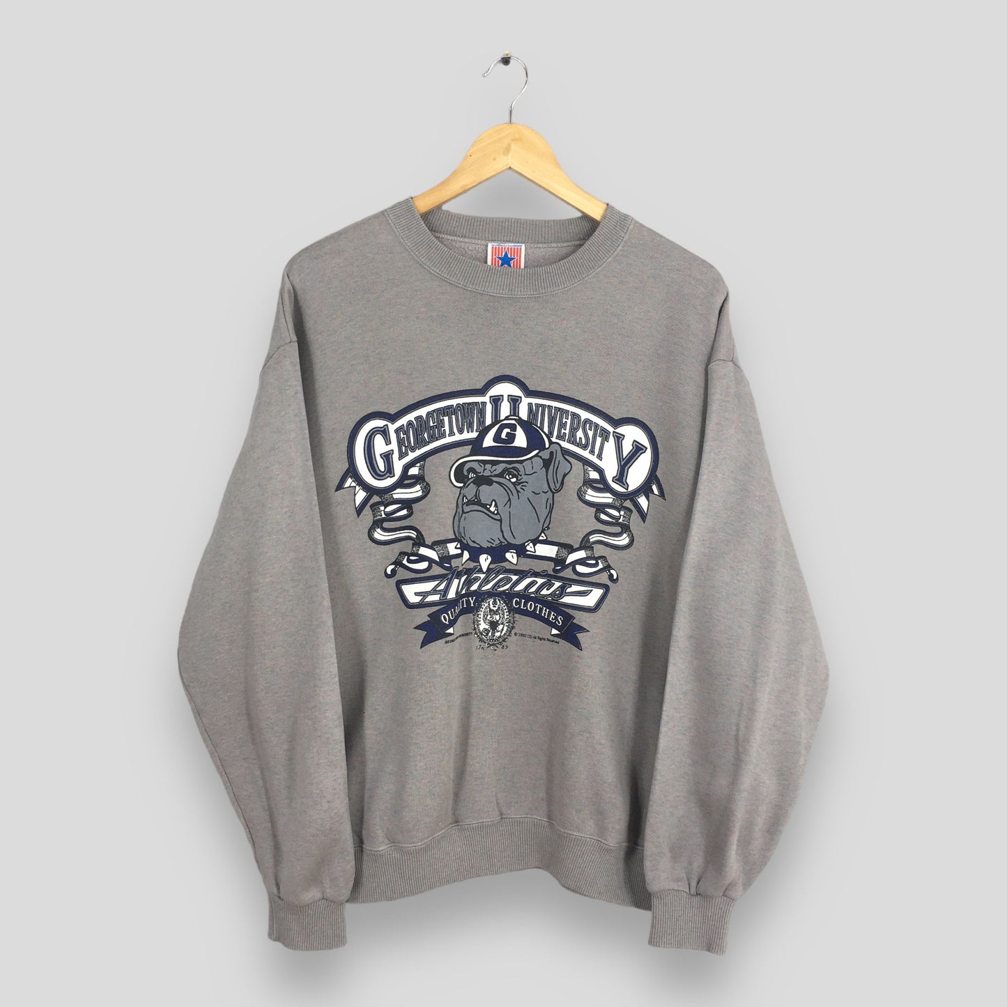 Georgetown University Gray Sweatshirt Large