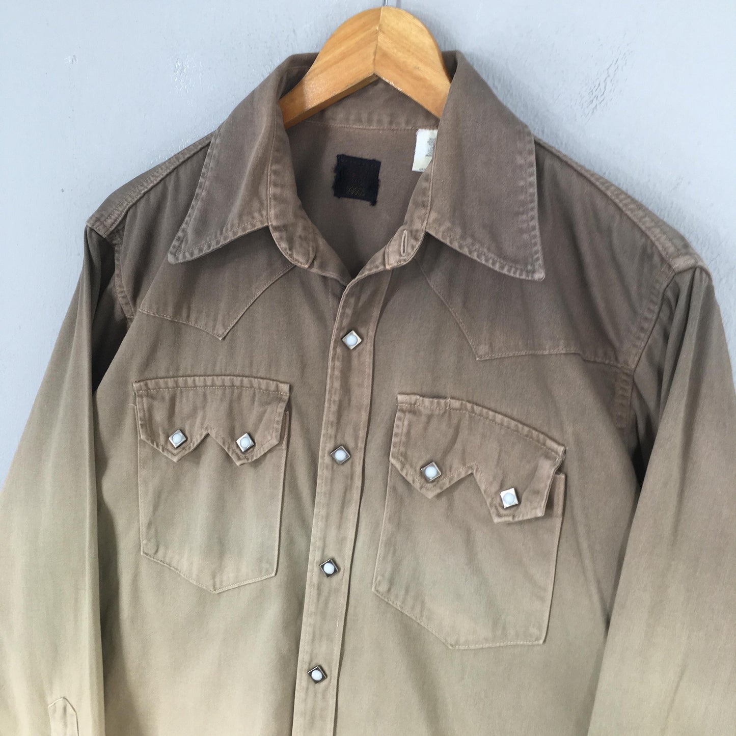 Nepenthes Hoggs Western Brown Shirt Large