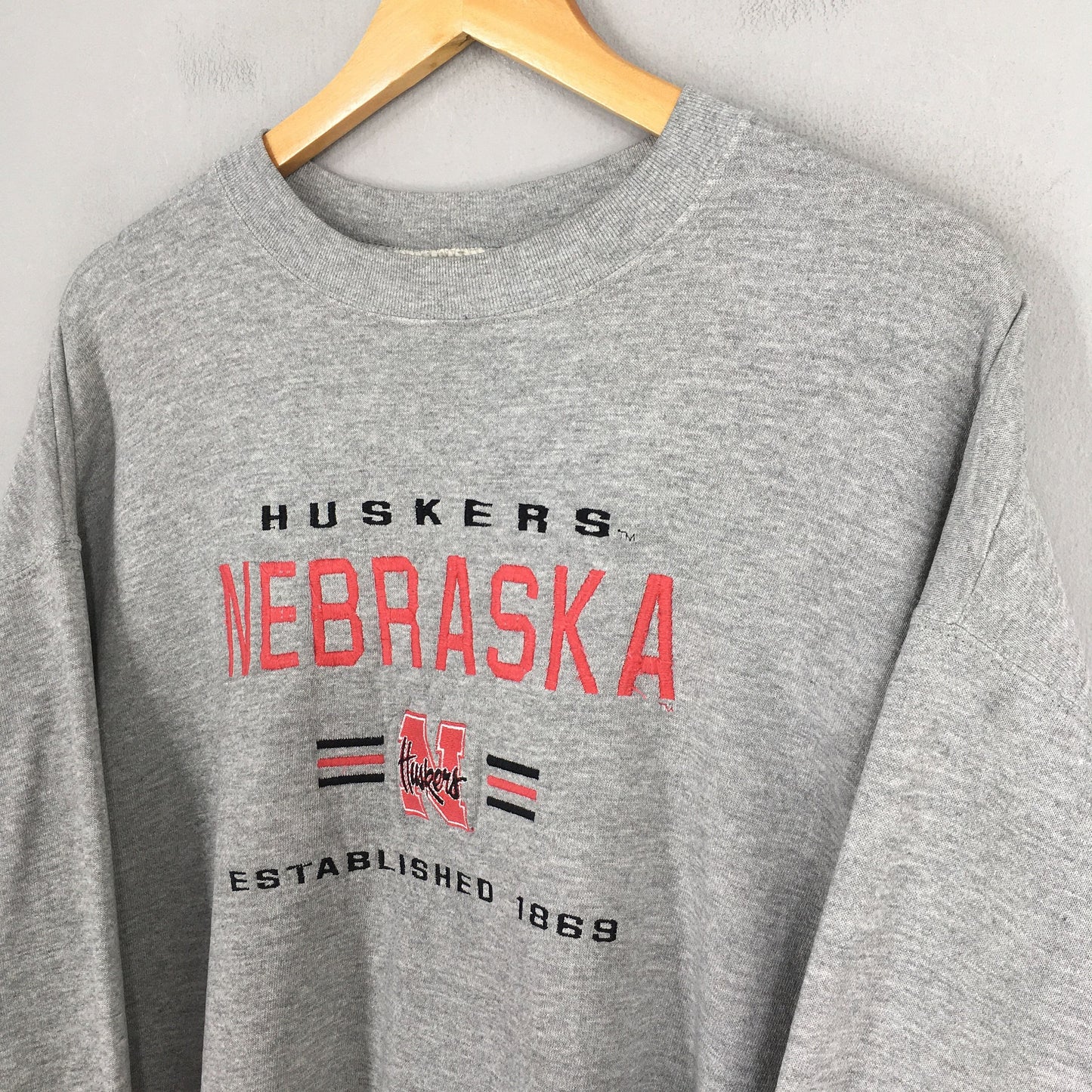 Nebraska Huskers Football Sweatshirt XLarge