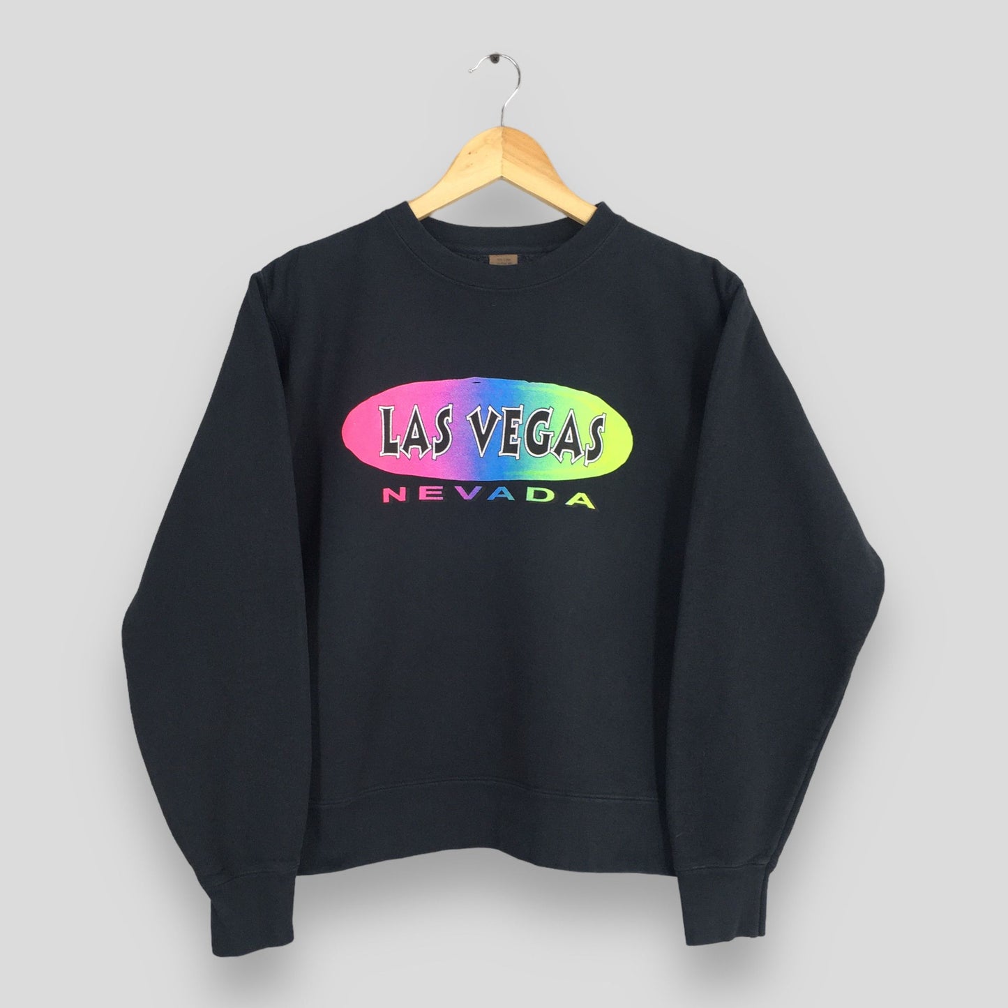 Las Vegas Nevada Black Sweatshirt Medium