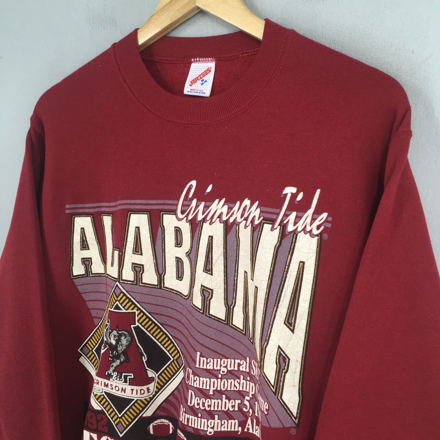 Champion Alabama Crimson Tide Football Sweatshirt Medium