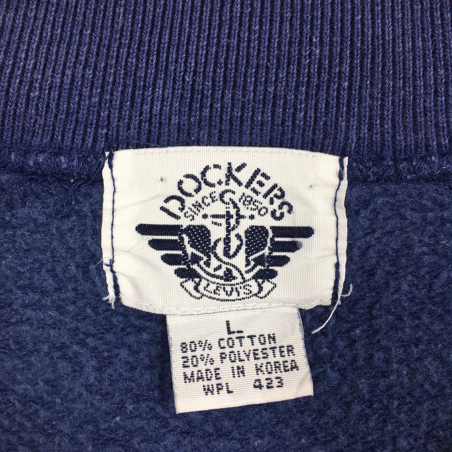 Dockers Levis Sweatshirt Crewneck Large