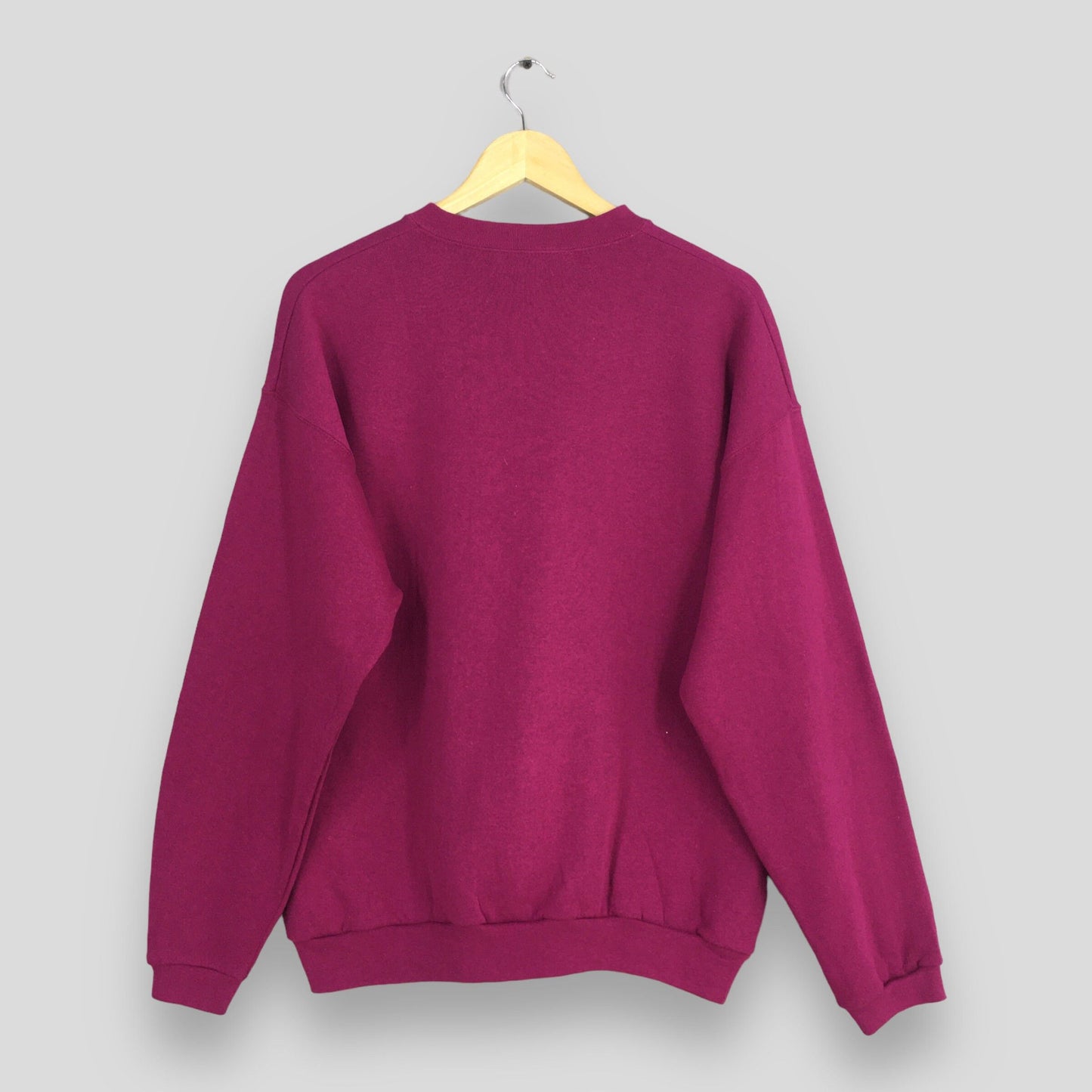 Tultex Plain Pink Sweatshirt Large