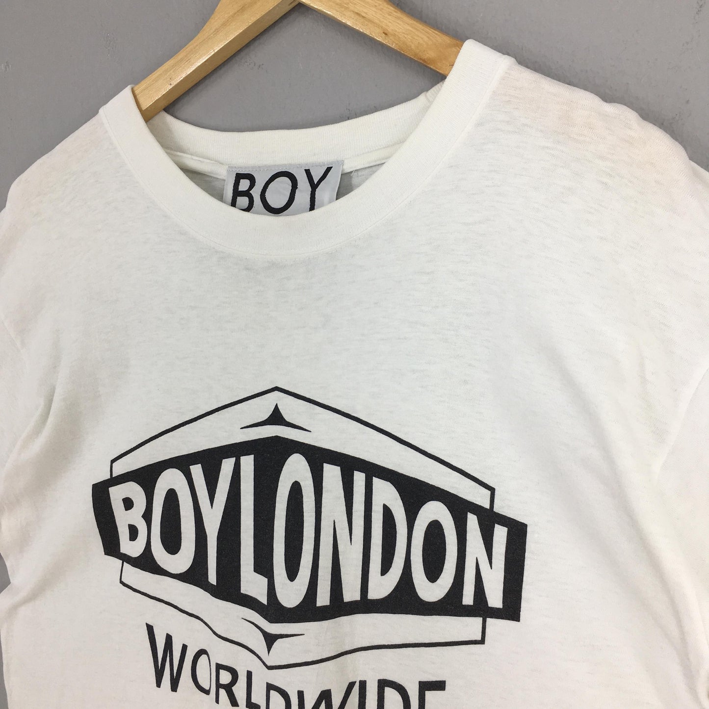 Boy London Worldwide White Tshirt Medium