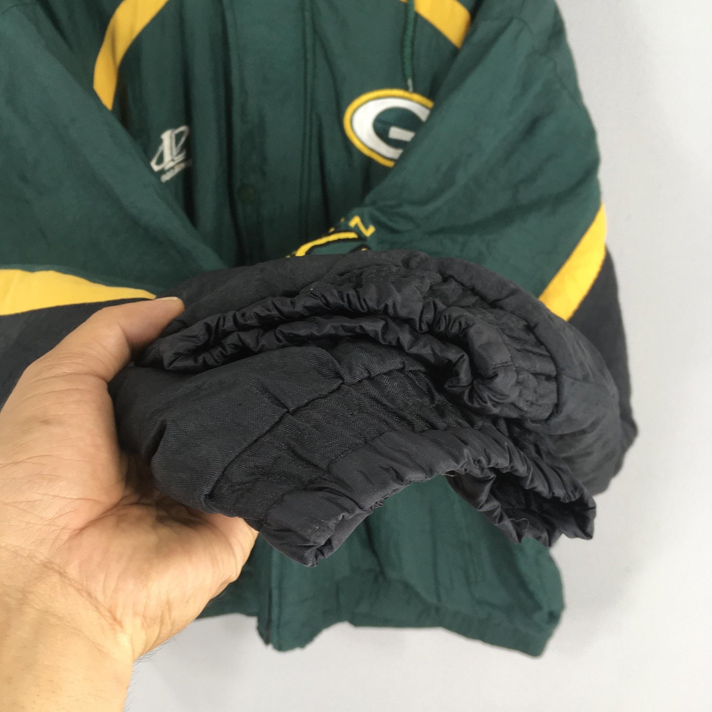Green Bay Packers Football Bomber Jacket XLarge