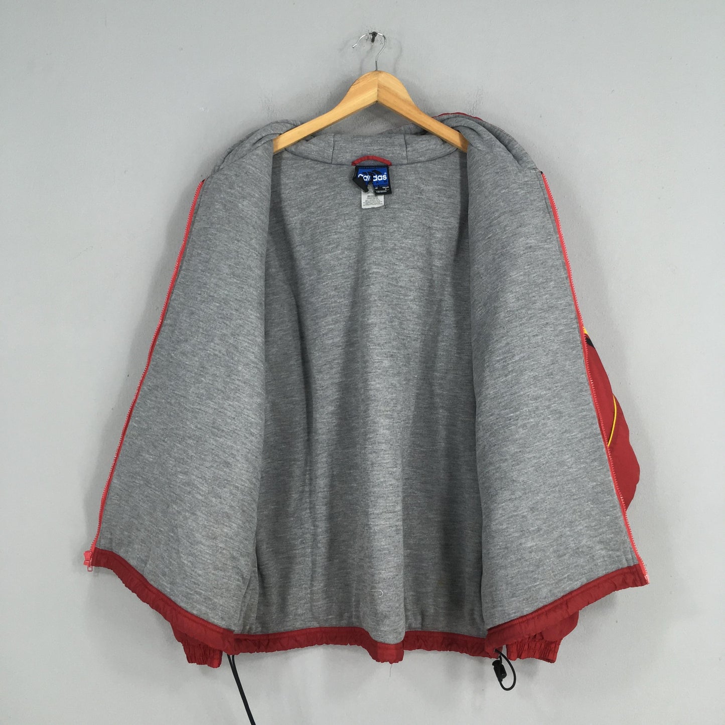 Adidas San Francisco 49ers NFL Hoodie Jacket Large