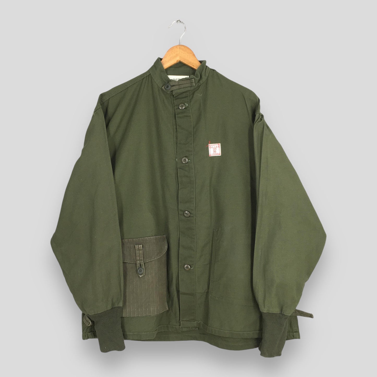 Gilles 1978 Patron Military Green Jacket Large