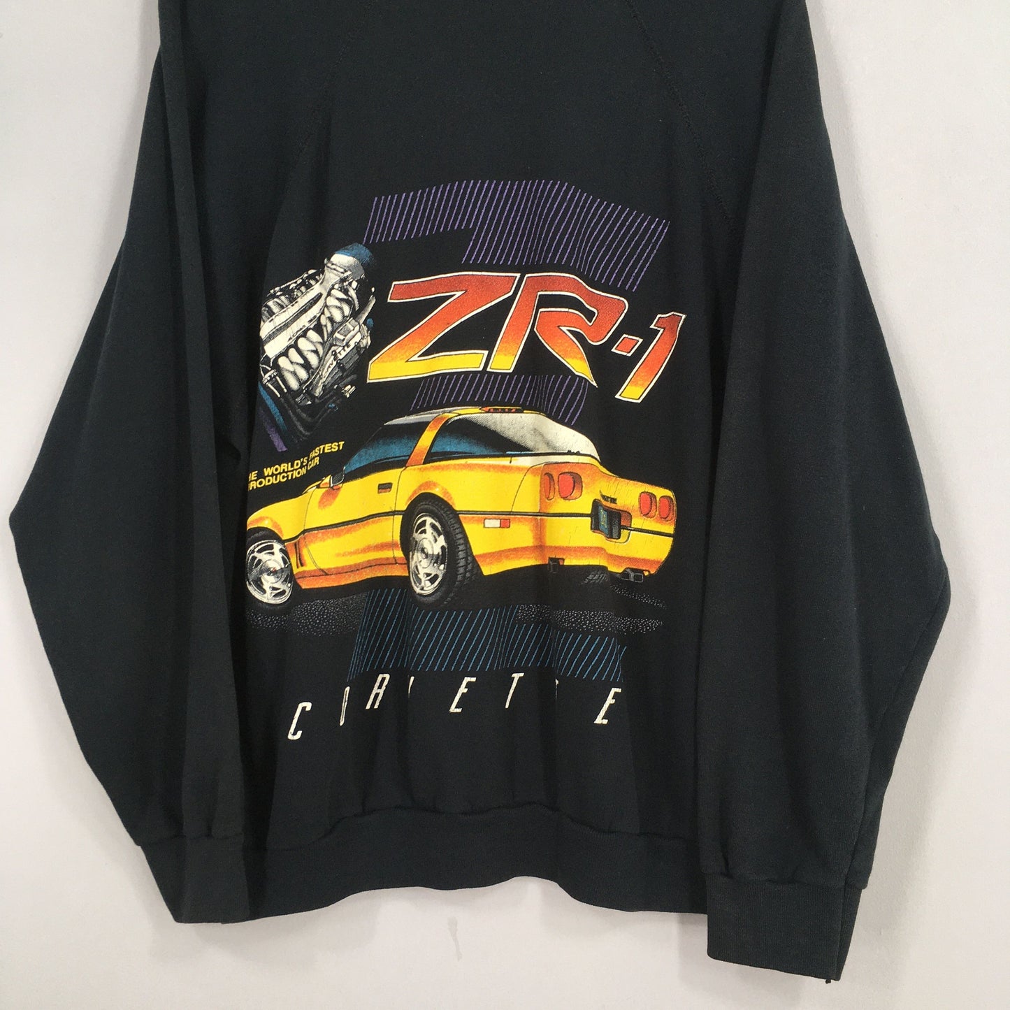 Chevrolet ZR-1 Racing Car Sweatshirt XXLarge