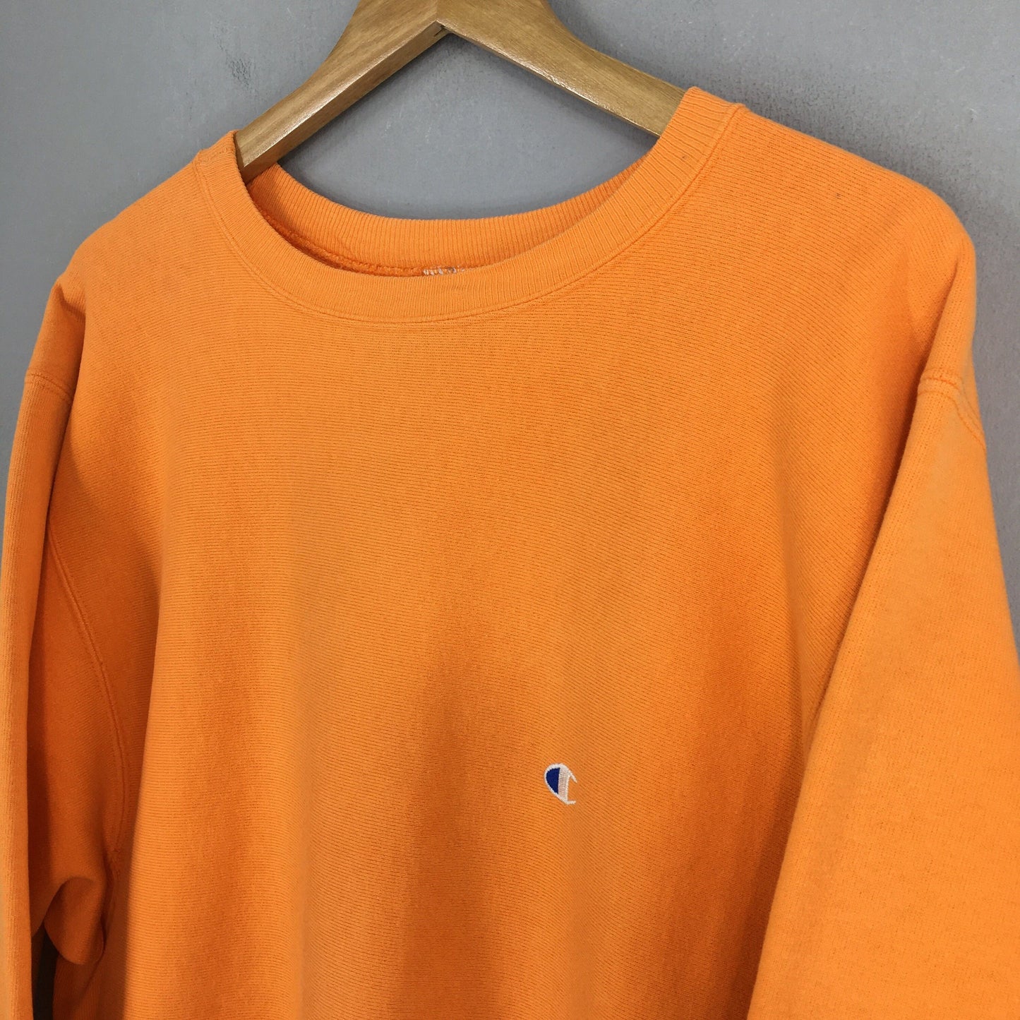 Champion Reverse Weave Orange Sweatshirt XL