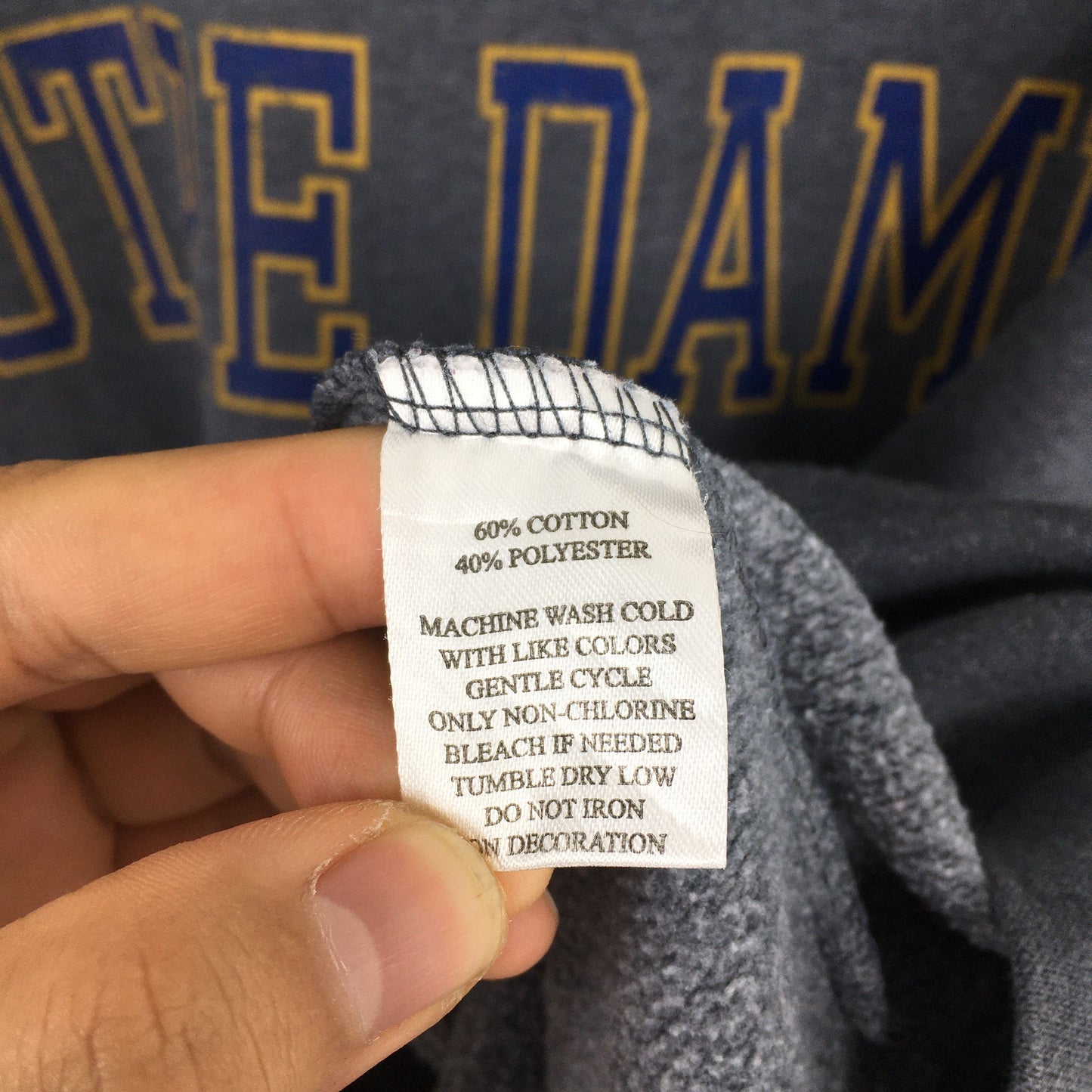 University Of Notre Dame Sweatshirt Small