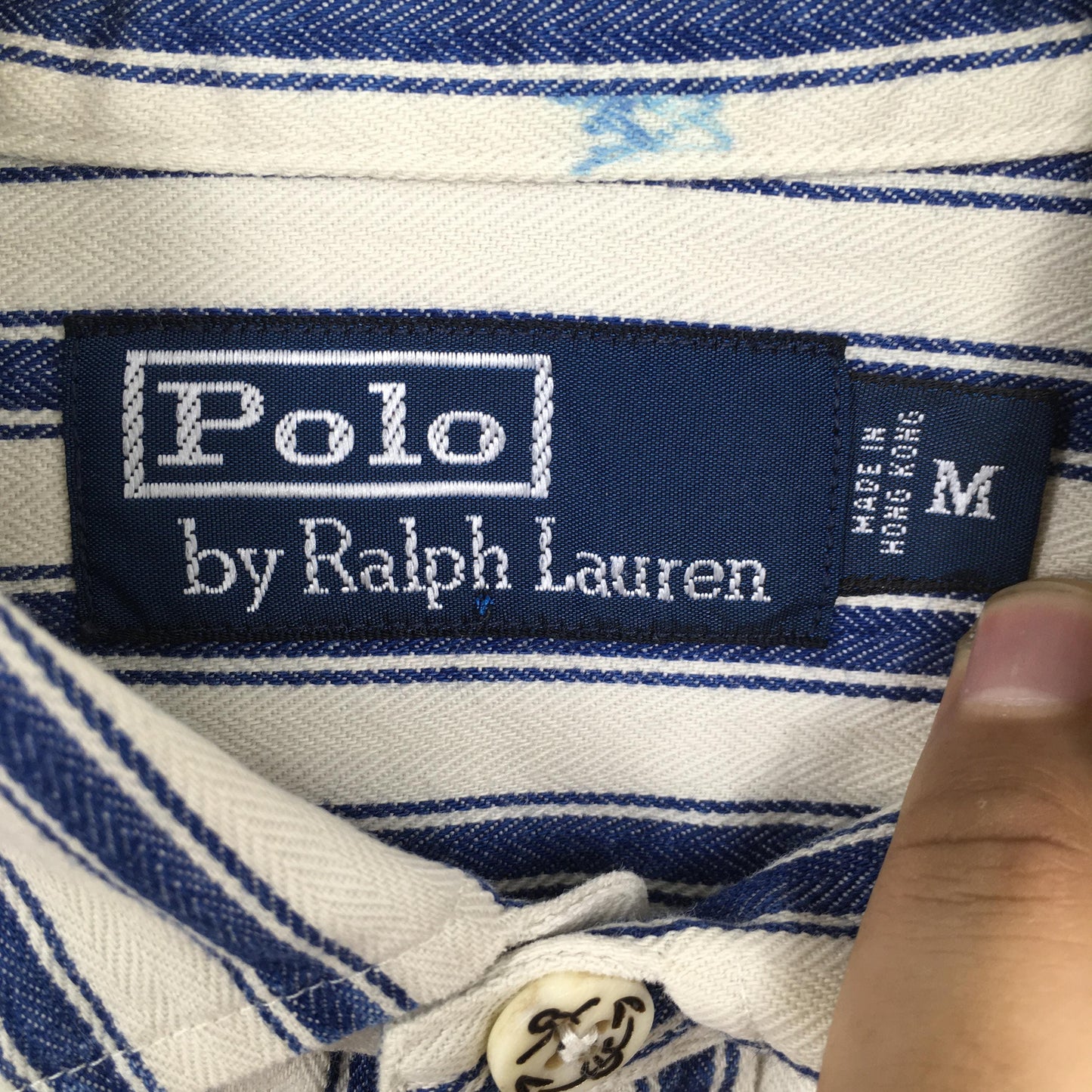 Polo Ralph Lauren Hickory Stripes Shirt Medium