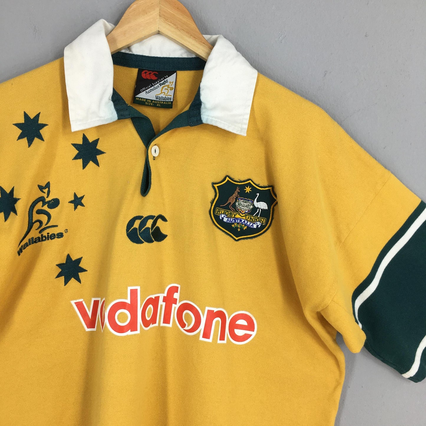 Canterbury Australian Wallabies Rugby Polo Shirt XLarge