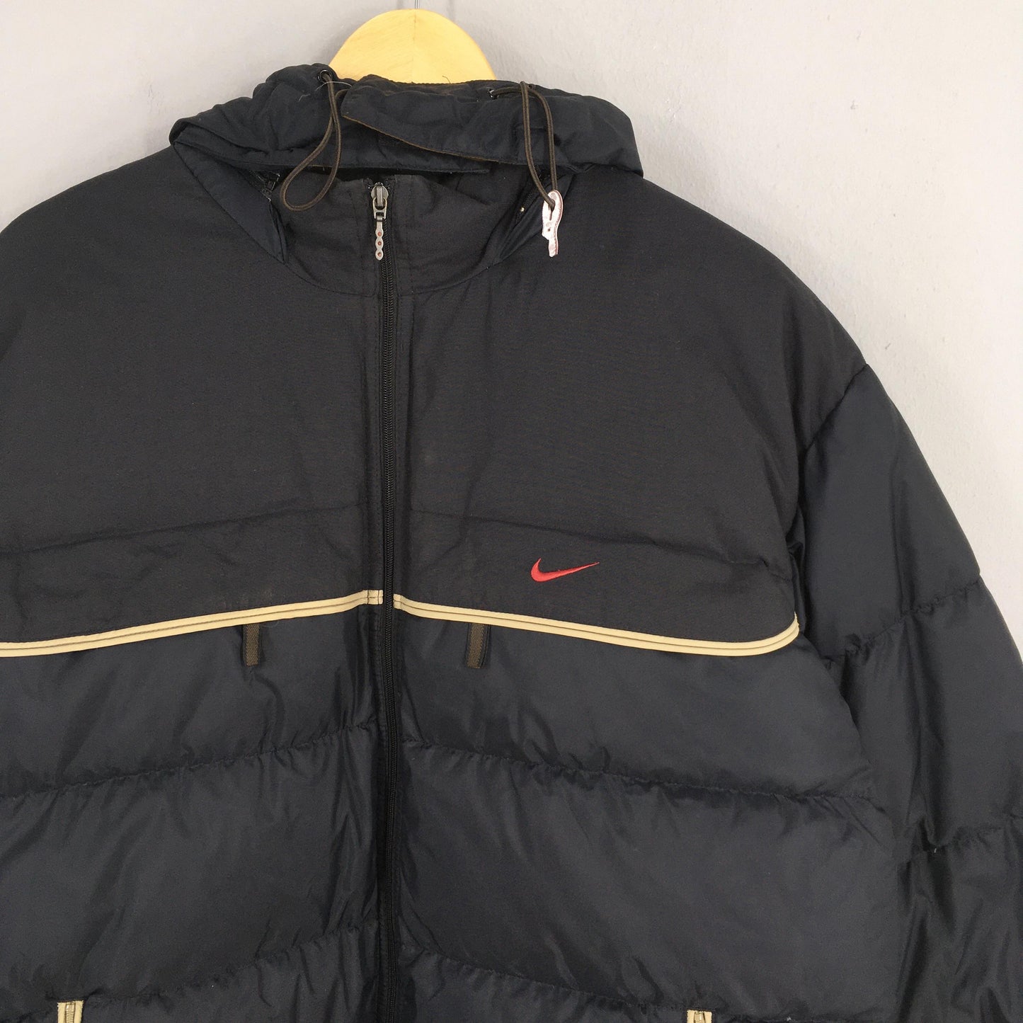 Nike Swoosh Goose Down Puffer Jacket Large