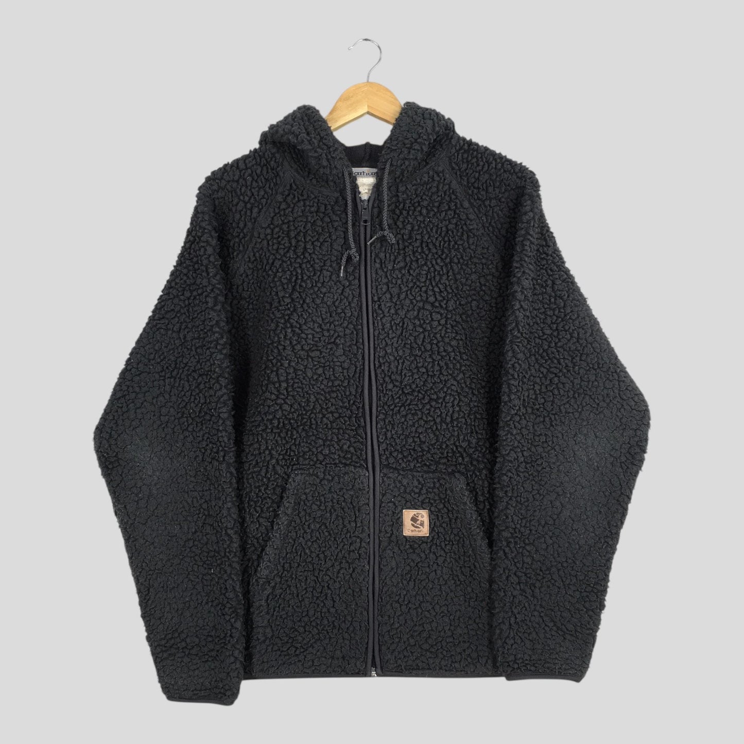 Carhartt Sherpa Hoodie Jacket Large