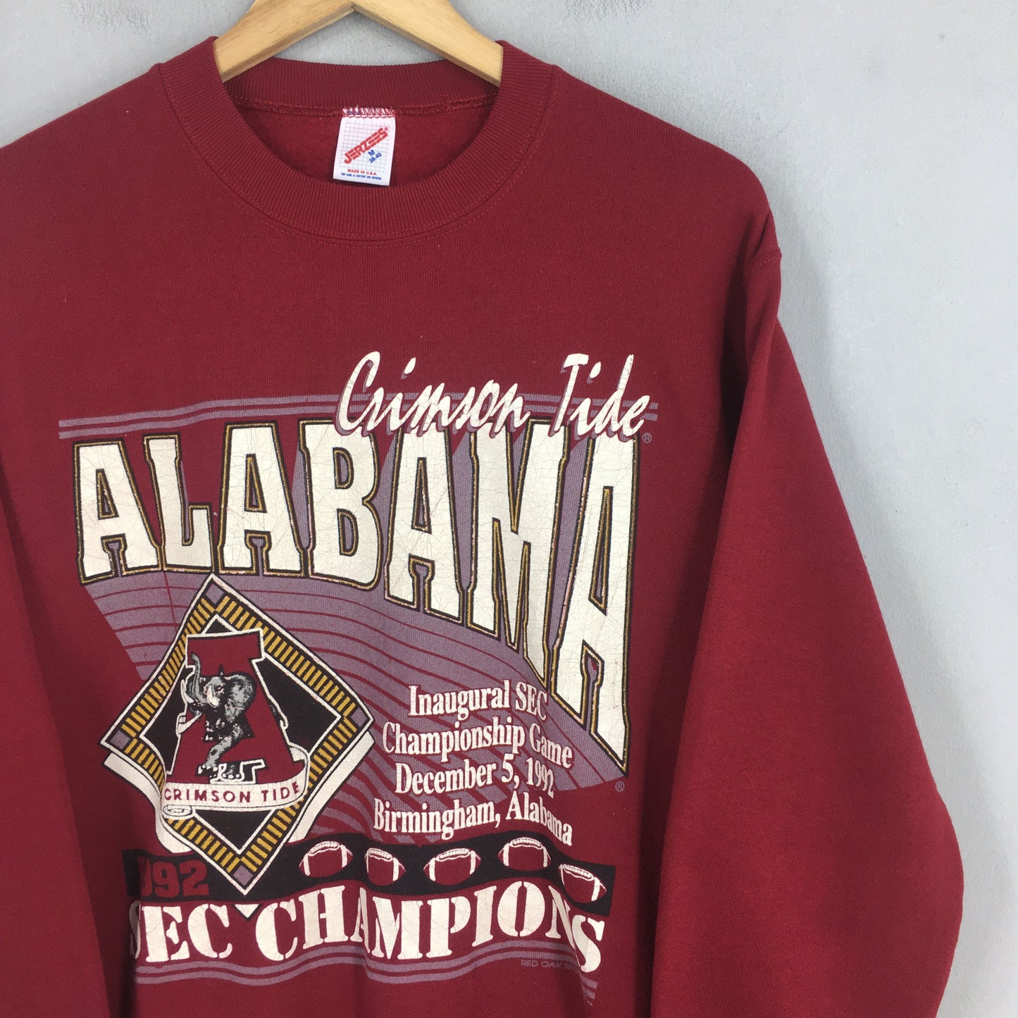 Champion Alabama Crimson Tide Football Sweatshirt Medium