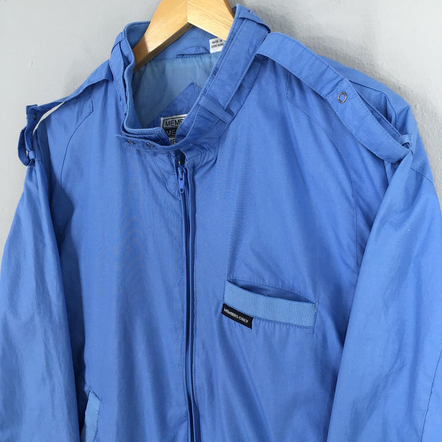 Members Only Harrington Blue Jacket XLarge