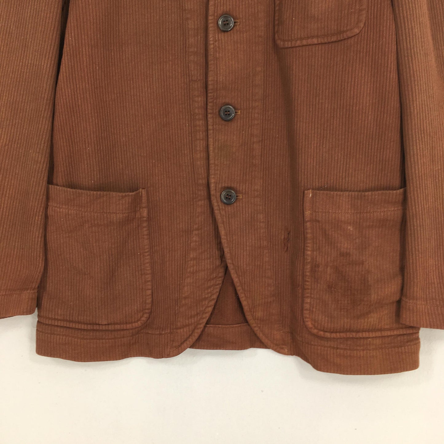 AD2000 Comme Des Garcons Homme Plus Brown Corduroy Jacket Medium