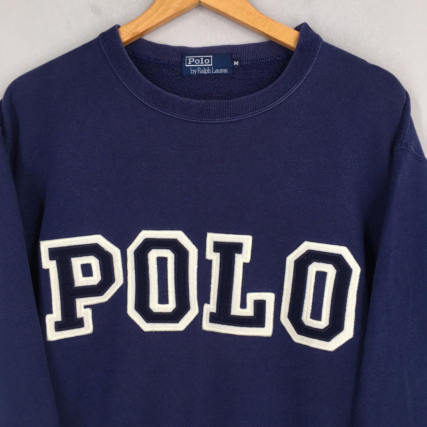 Polo Ralph Lauren Spell Out Sweater Medium