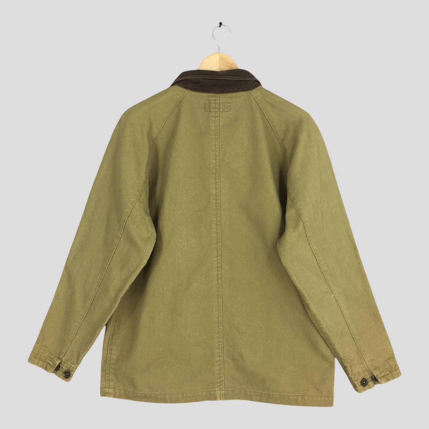 T&C Surf Designs Brown Denim Workers Jacket Large