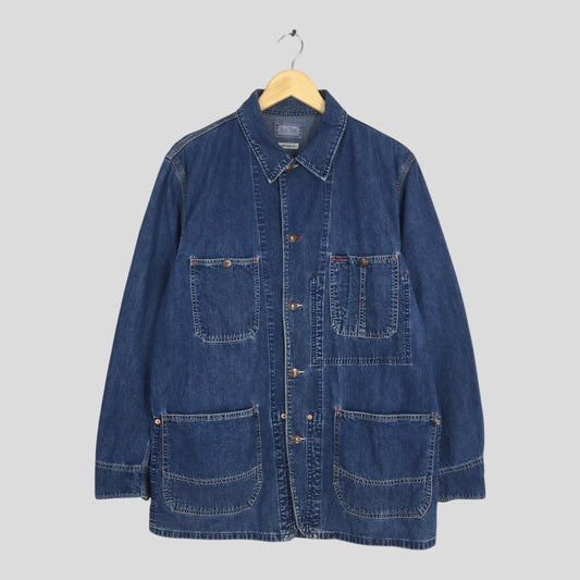 Blue Blue Arigato Japan Denim Jacket Large