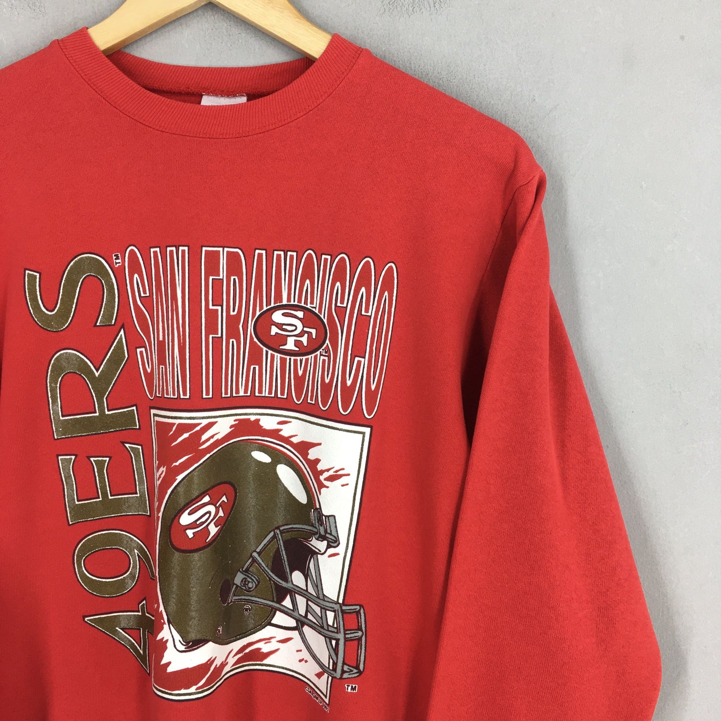 San Francisco 49ers Rugby NFL Sweatshirt Small