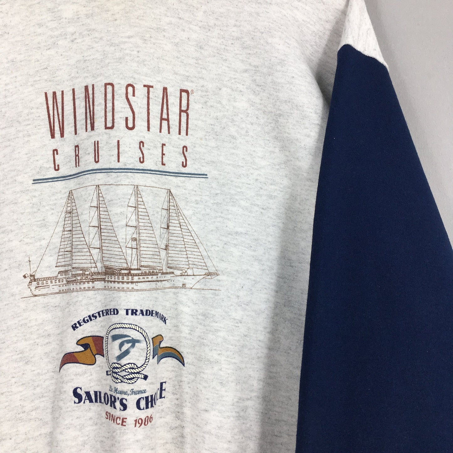 Windstar Cruises Ships Sweatshirt XLarge