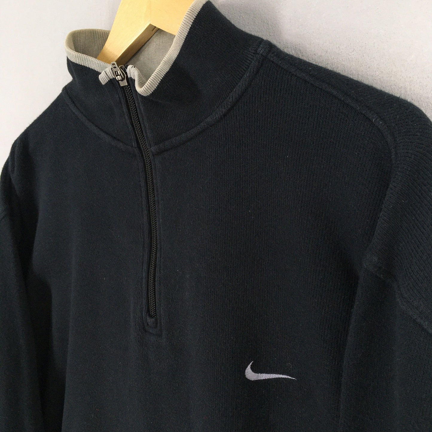 Nike Swoosh Black Sweaters XLarge