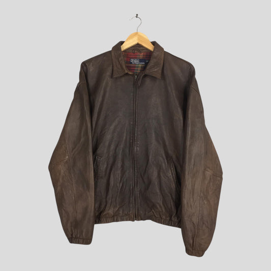 Polo Ralph Lauren Leather Jacket Large