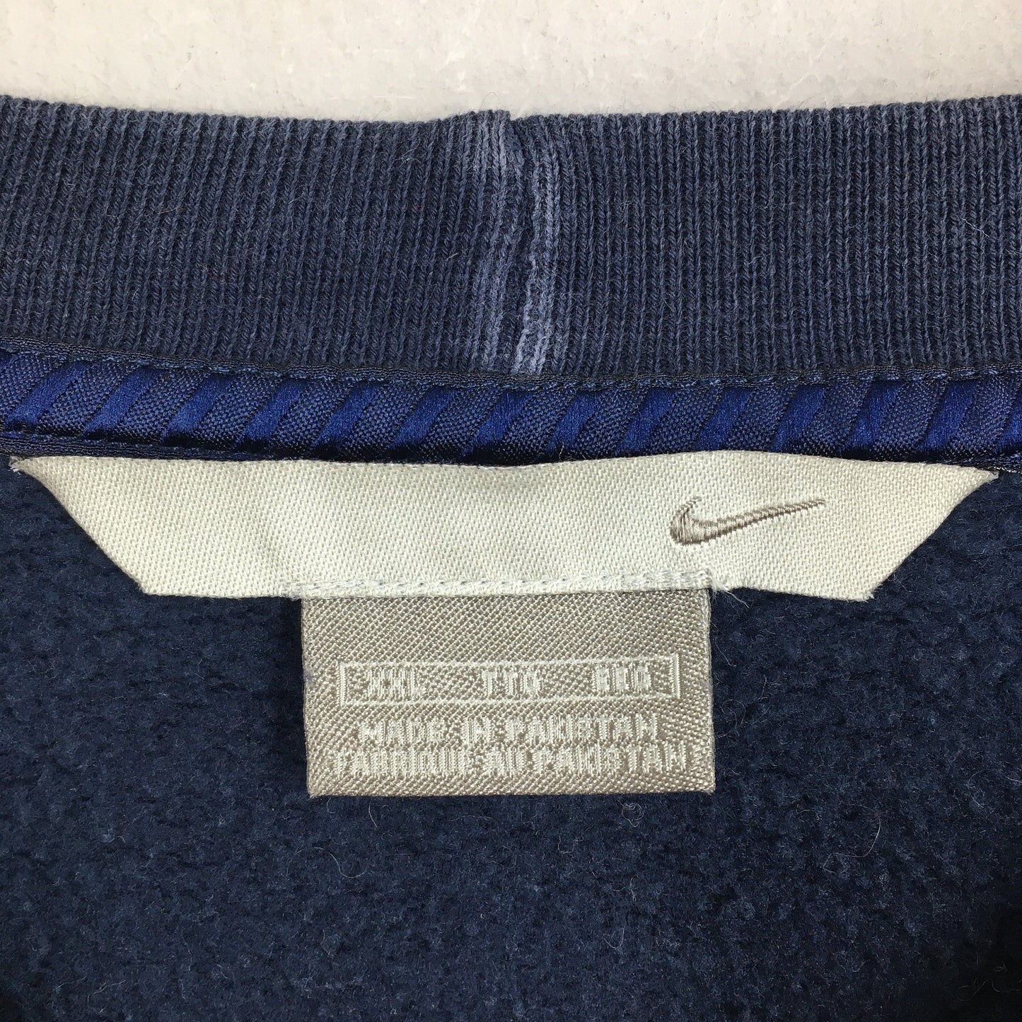 Nike Swoosh Blue Boxy Sweatshirt XXLarge