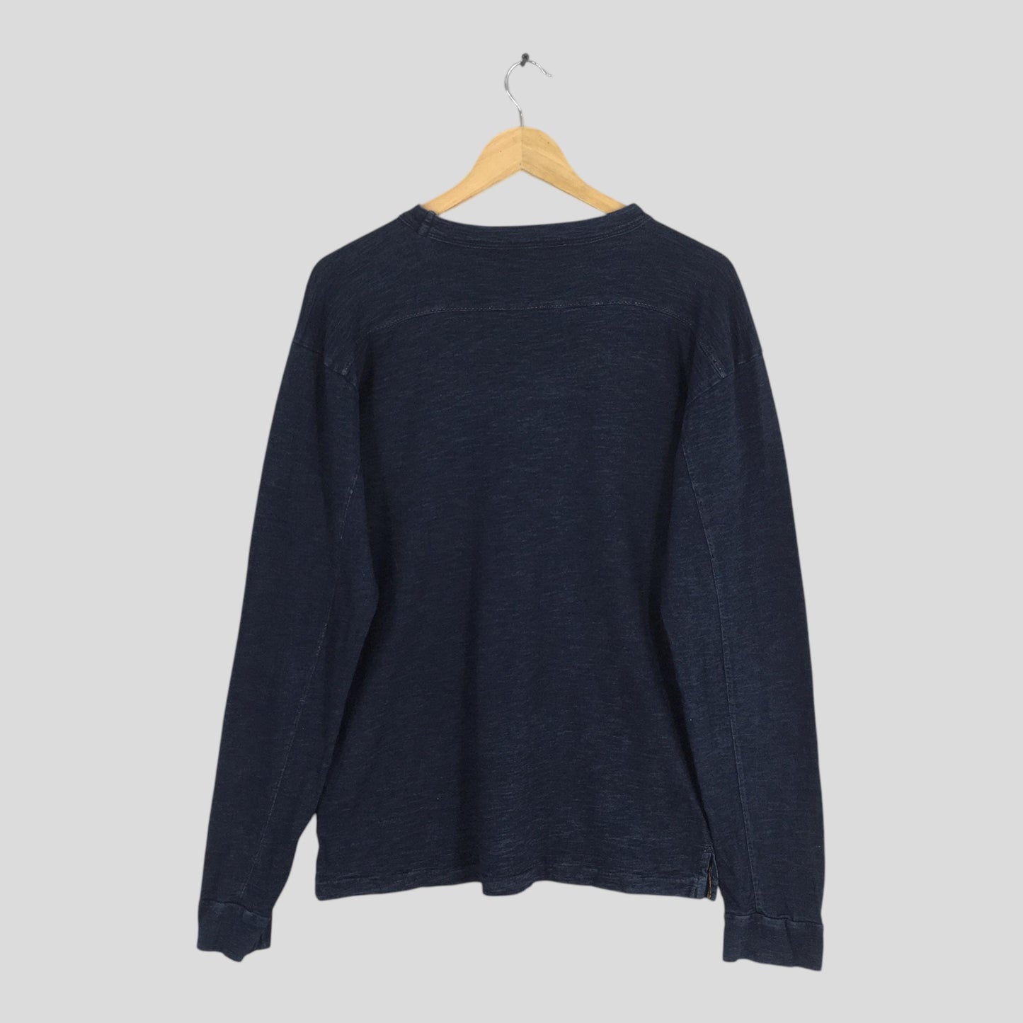 45 RPM Studio Japan Indigo Blue T shirt Medium