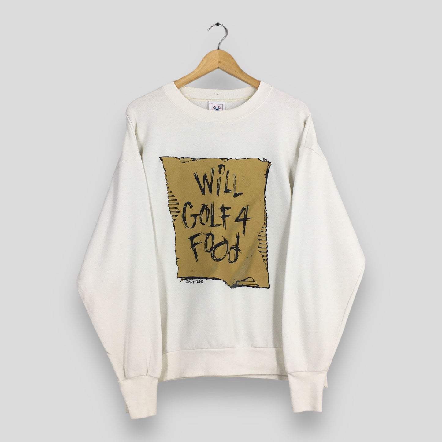 Will Golf 4 Food Sweatshirt Large