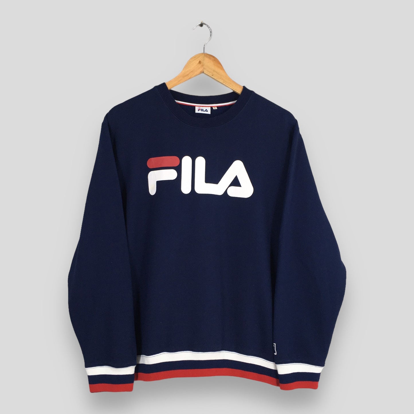 Fila Italia Blue Sweatshirt Large